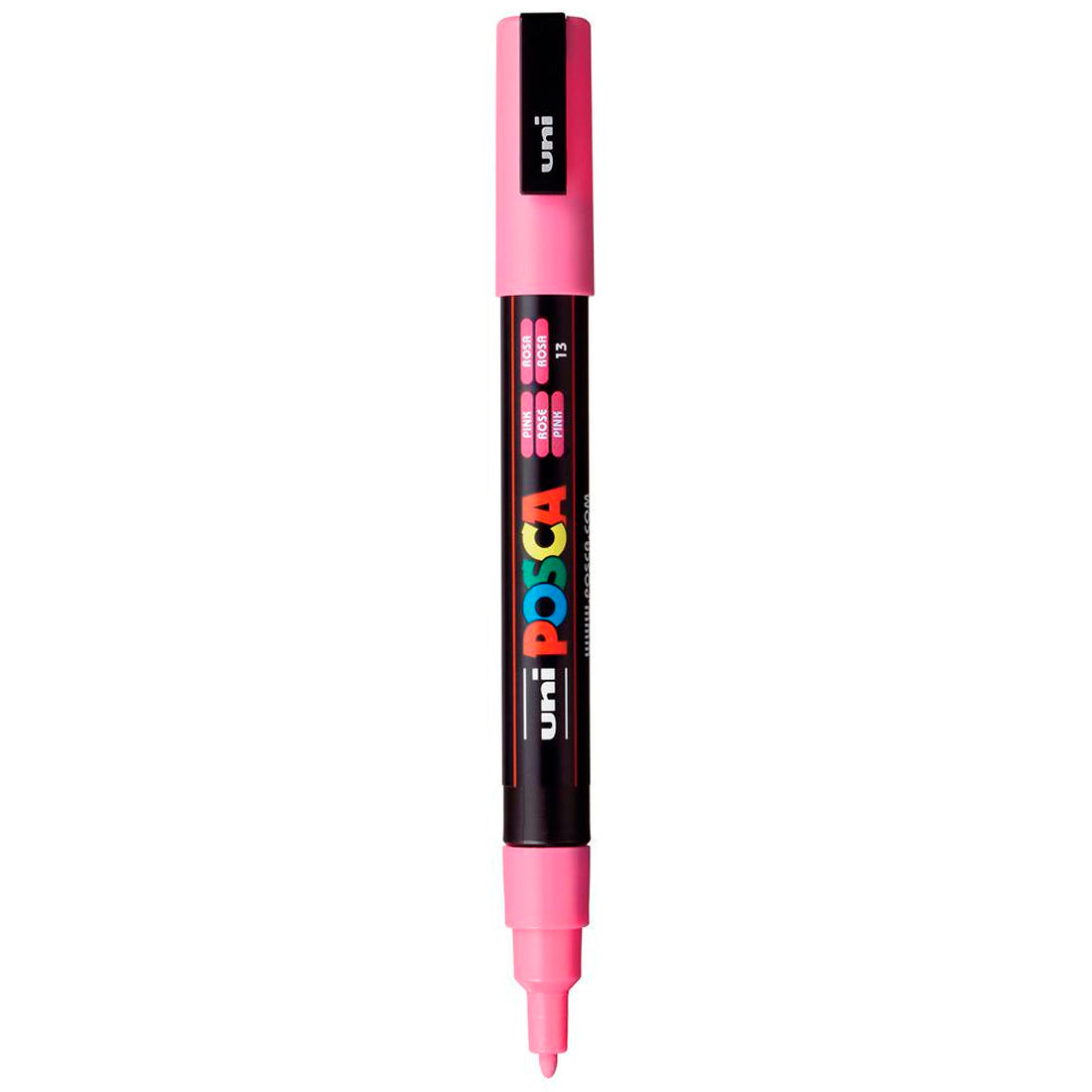 Uni-Ball Posca 0.9-1.3 Pembe Su Bazlı Poster Markör Kalem - Sanat, Çizim ve Boyama Kalemi