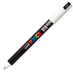 Uni-Ball Posca Beyaz 0.7 mm Su Bazlı Poster Markör Kalem - Sanat, Çizim ve Hobi Kalemi