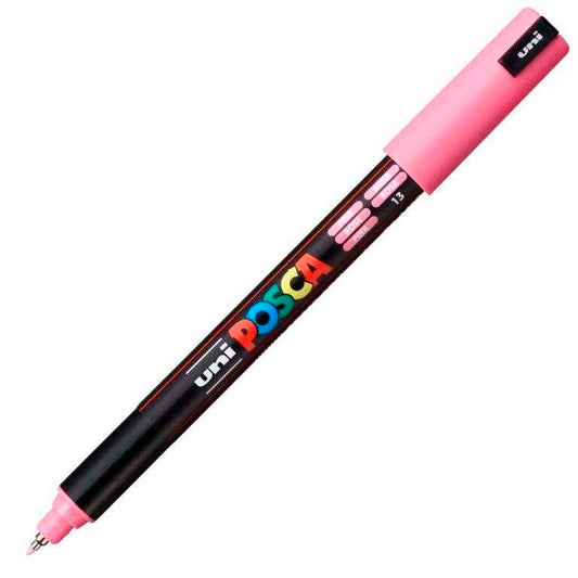 Uni-Ball Posca Pembe 0.7 mm Su Bazlı Poster Markör Kalem - Sanat, El İşi ve Çizim Kalemi