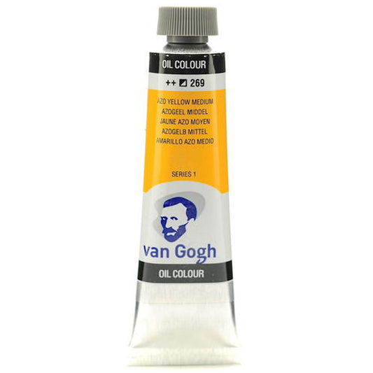 Van Gogh 269 Azo Sarı Orta 40 ml Yağlı Boya - Profesyonel Sanat ve Resim Malzemesi