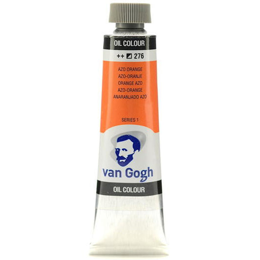 Van Gogh 276 Azo Turuncusu 40 ml Yağlı Boya - Sanatçı ve Profesyonel Resim Boyası