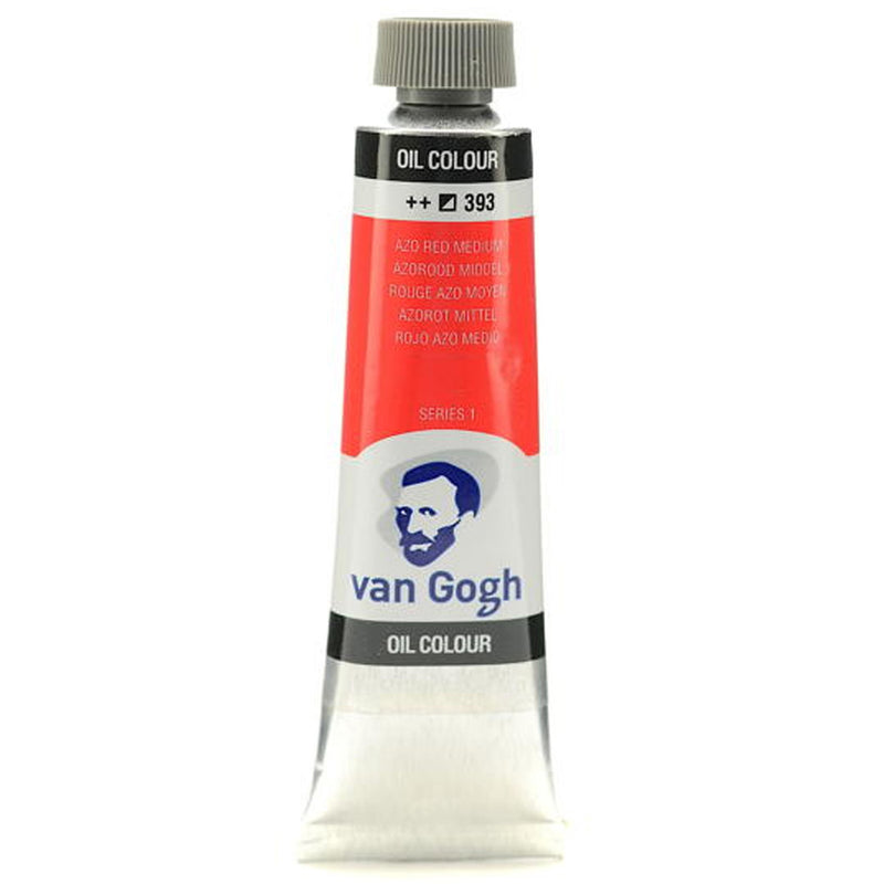 Van Gogh 393 Azo Red Medium 40 ml Yağlı Boya - Profesyonel Sanatçı Resim Boyası