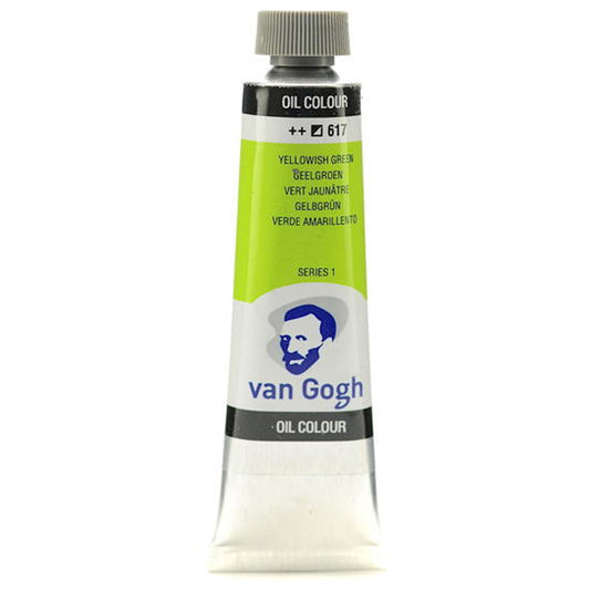 Van Gogh 40 ml Sarı Yeşil Yağlı Boya - Sanatçı ve Hobi Resim Boyası