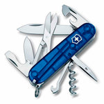 Victorinox Climber Mavi Şeffaf Çakı - Çok Amaçlı Kamp ve Outdoor Cep Çakısı