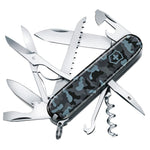Victorinox Huntsman 91 mm Lacivert Kamuflaj Çakı - Kamp, Outdoor ve Çok Amaçlı İsviçre Çakısı