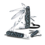Victorinox Huntsman 91 mm Lacivert Kamuflaj Çakı - Kamp, Outdoor ve Çok Amaçlı İsviçre Çakısı