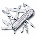 Victorinox 1.3713.T7 Huntsman Şeffaf Gümüş Silvertech Çakı - Kamp, Outdoor ve Çok Amaçlı İsviçre Çak