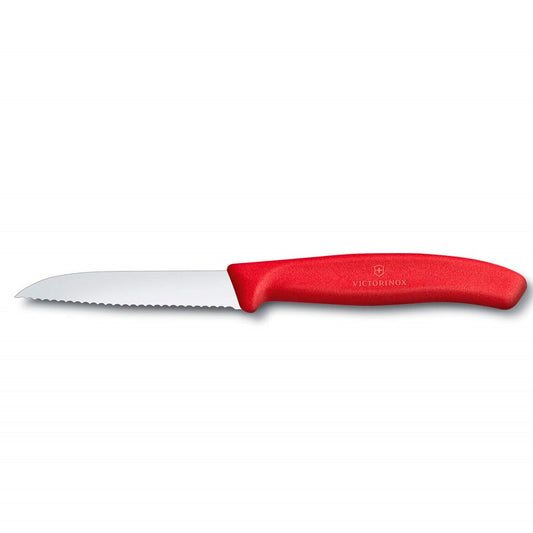 Victorinox Soyma Bıçağı 8 cm Kırmızı - Mutfak ve Profesyonel Bıçak