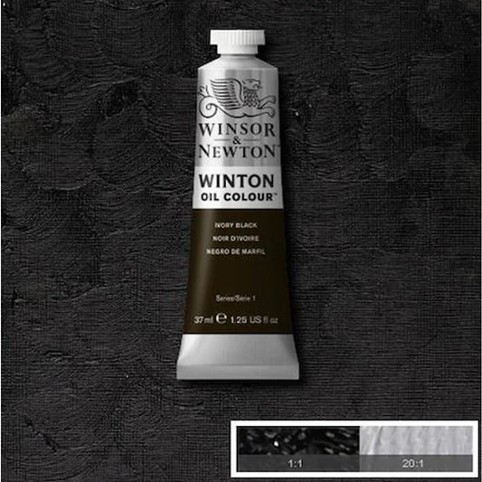 Winsor Newton 331 Fildişi Siyahı 37 ml Yağlı Boya - Profesyonel Sanat ve Resim Malzemesi