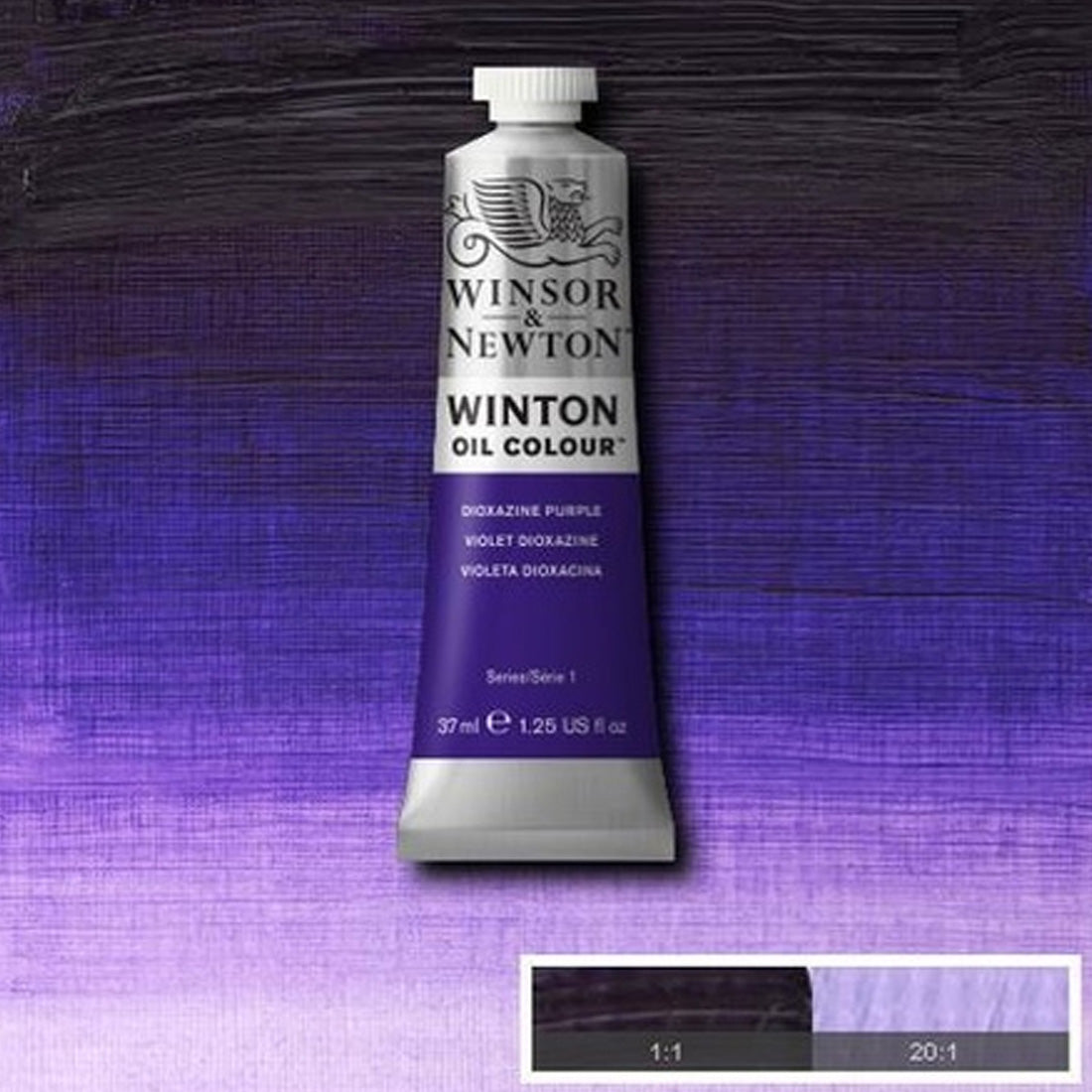 Winsor Newton 47 Dioxazine Moru 37 ml Yağlı Boya - Profesyonel Sanatçı ve Tuval Resim Boyası