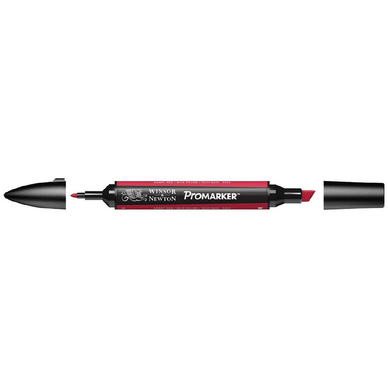 Winsor Newton Böğürtlen Kırmızısı Promarker - Sanatsal Çizim ve İllüstrasyon Markeri