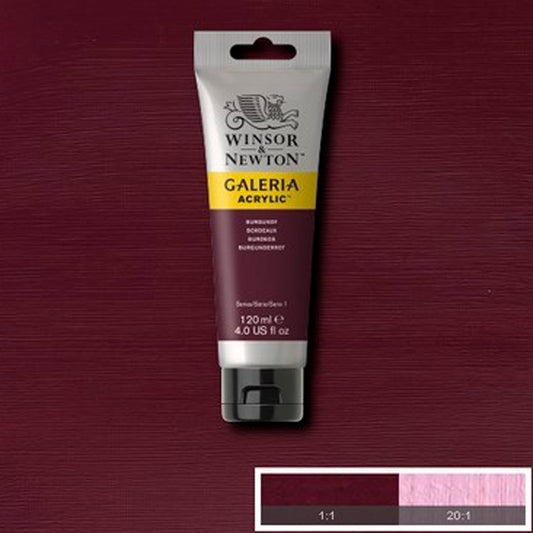Wınsor Newton Galeria Bordo 120 ml Akrilik Boya - Sanat, Resim ve Hobi Boyası
