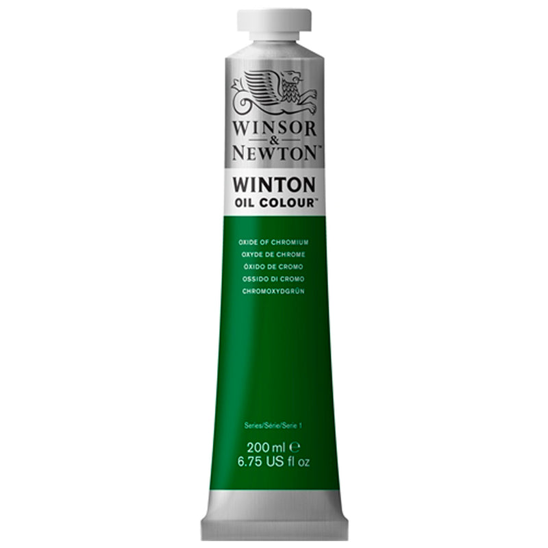 Wınsor Newton Winton Oil Krom Oksit 200 ml Yağlı Boya - Sanatçı ve Profesyonel Resim Boyası