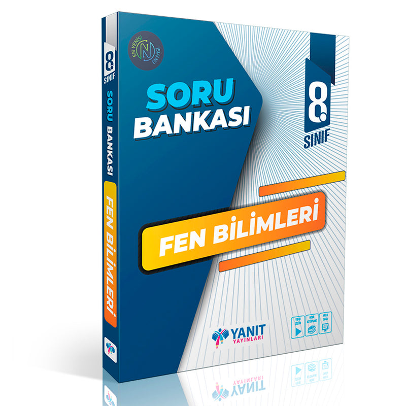 Yanıt Yayınları 8. Sınıf Fen Bilimleri Soru Bankası 2021-2022
