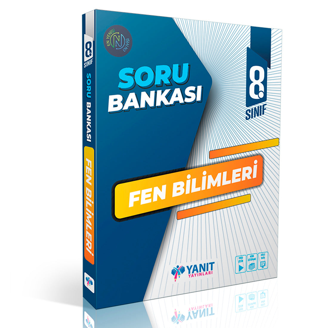 Yanıt Yayınları 8. Sınıf Fen Bilimleri Soru Bankası 2021-2022