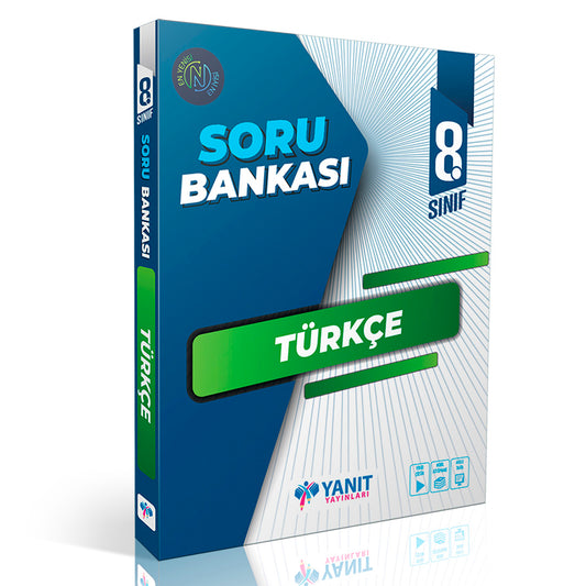 Yanıt Yayınları 8. Sınıf Türkçe Soru Bankası 2021-2022