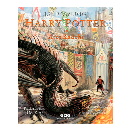 Yapı Kredi Yayınları Harry Potter ve Ateş Kadehi 4 (Resimli Özel Baskı)
