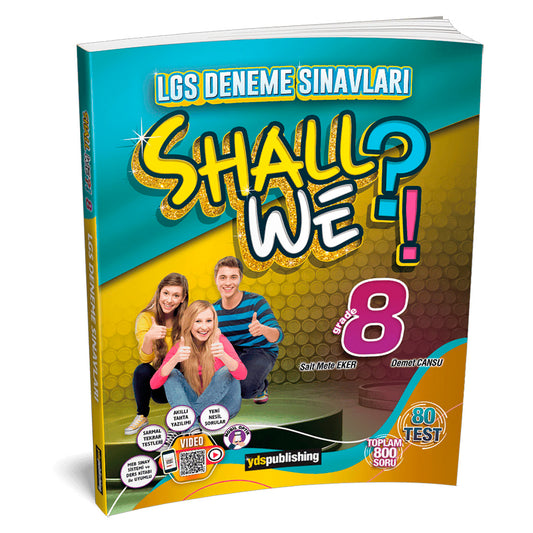 Yds Publishing Yayınları 8. Sınıf Shall We Deneme Sınavları