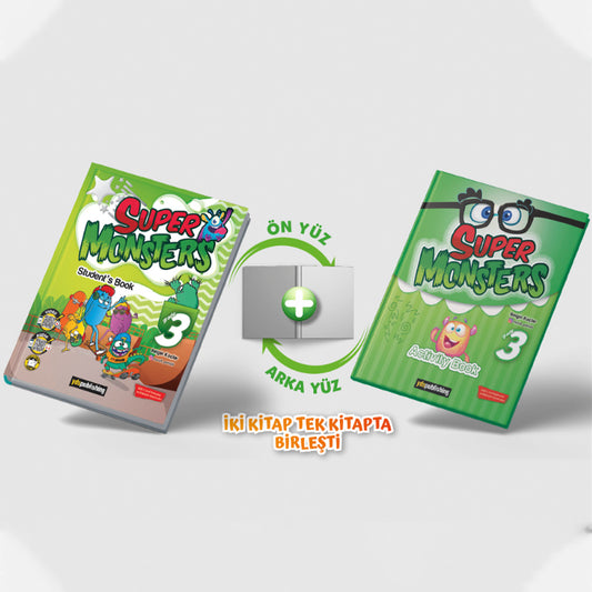 Yds Publishing Yayınları Super Monsters Grade 3 Students Book (2022-2023)