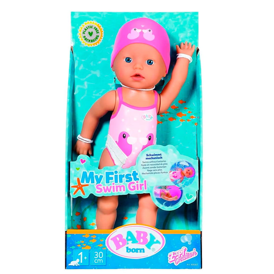 Zaph Baby Born Yüzen Bebek 30Cm Lizzle 835302