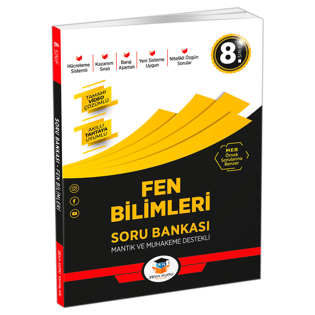 Zeka Küpü Yayınları 8. Sınıf Fen Bilimleri Mantık ve Muhakeme Destekli Soru Bankası