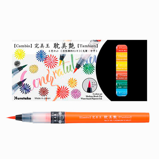 Zig Cambıo Tambıen Kalem Seti - Kaligrafi, Sanatsal Çizim ve Hat Sanatı Kalemi