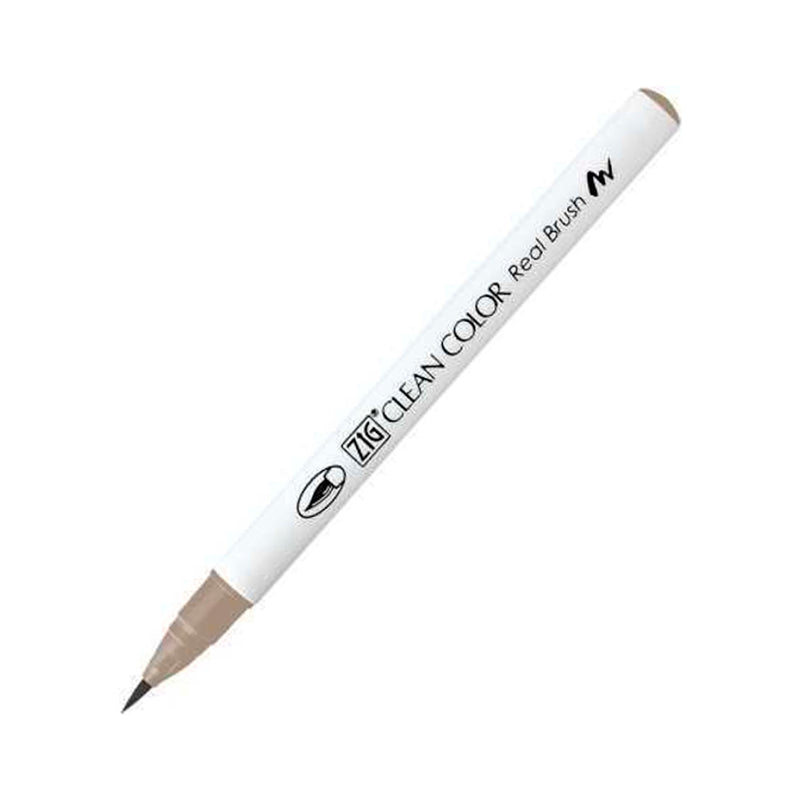 Zig Celan Color Real Brush Platin Kahverengi Fırça Uçlu Kalem - Sanat, Çizim ve İllüstrasyon Kalemi