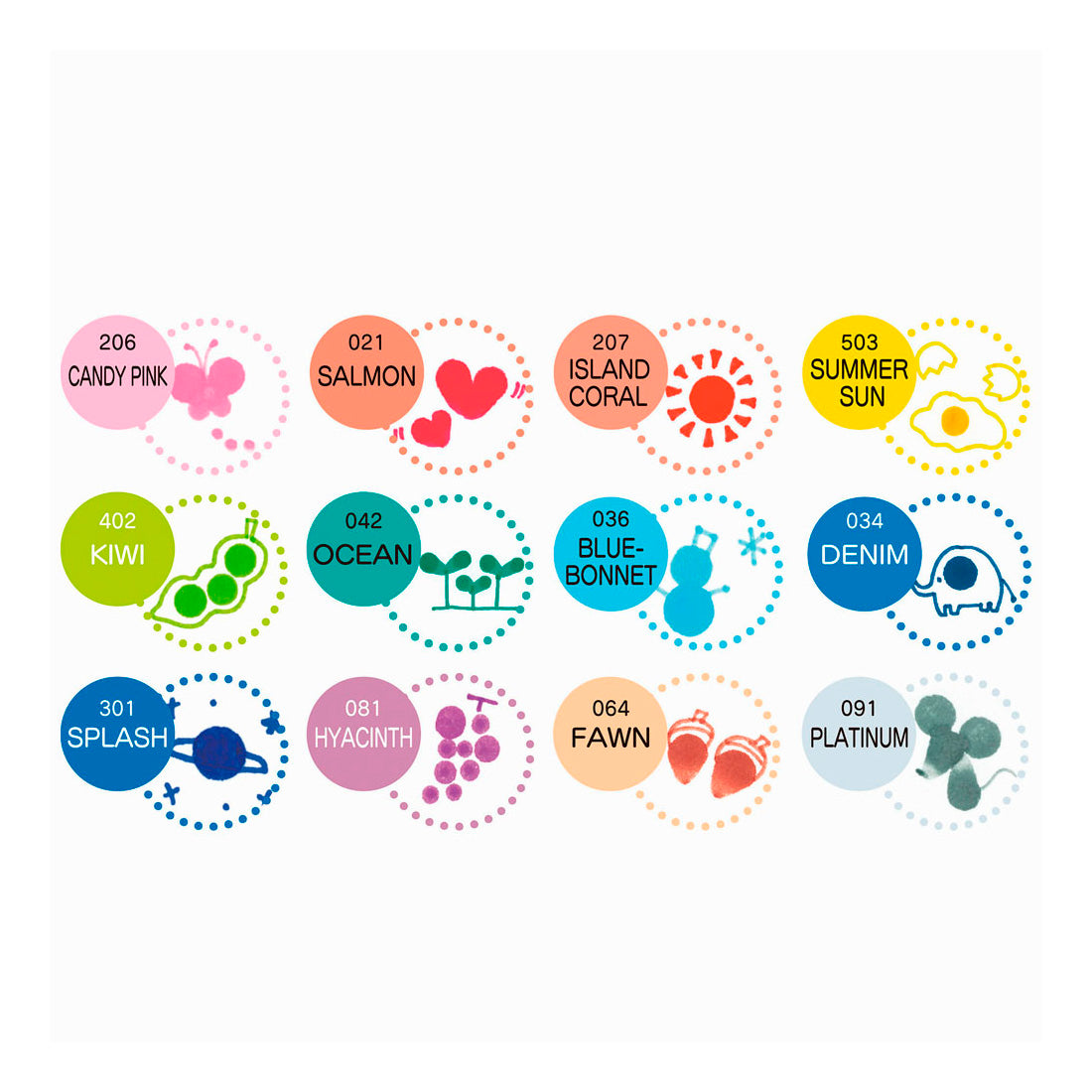 Zig Clean Color Dot 12'li Çift Taraflı Kalem - Sanat, Çizim ve Boyama Marker Seti