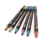 Zig Clean Color Dot Çift Taraflı Metalik Silver Kalem - Sanatsal Çizim ve İllüstrasyon Markeri