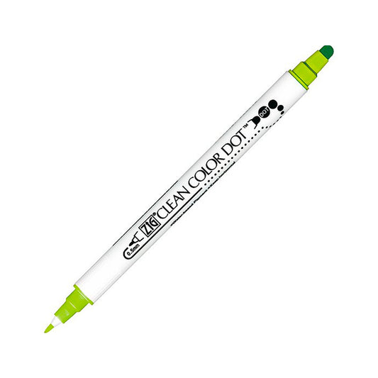 Zig Clean Color Dot Kiwi Çift Taraflı Kalem - Sanatsal Marker, Çizim ve Boyama Kalemi