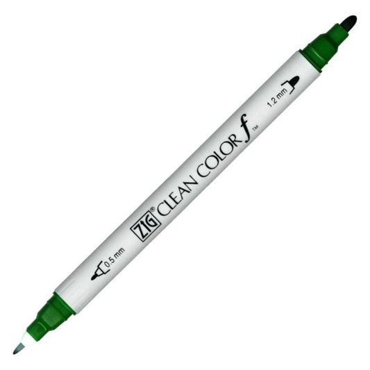 Zig Clean Color F Yeşil Çift Taraflı Kalem - Sanat, Çizim ve İllüstrasyon Marker Kalemi