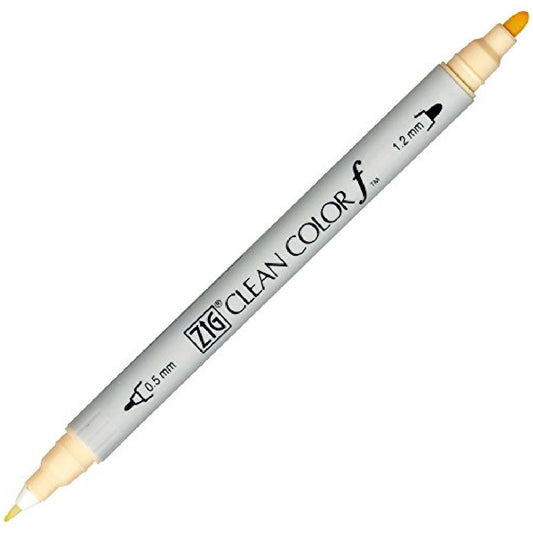 Zig Clean Color F Ten Rengi Çift Taraflı Kalem - Sanatsal Çizim ve İllüstrasyon Markeri