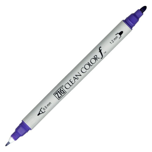 Zig Clean Color F TCS-6000T 080 Violet Çift Taraflı Kalem