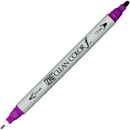 Zig Clean Color F Mor Çift Taraflı Kalem - Sanat, Çizim ve İllüstrasyon Marker Kalemi