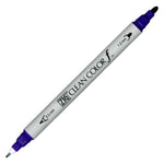 Zig Clean Color F Koyu Mor Çift Taraflı Kalem - Sanatsal Çizim, İllüstrasyon ve Marker Kalemi