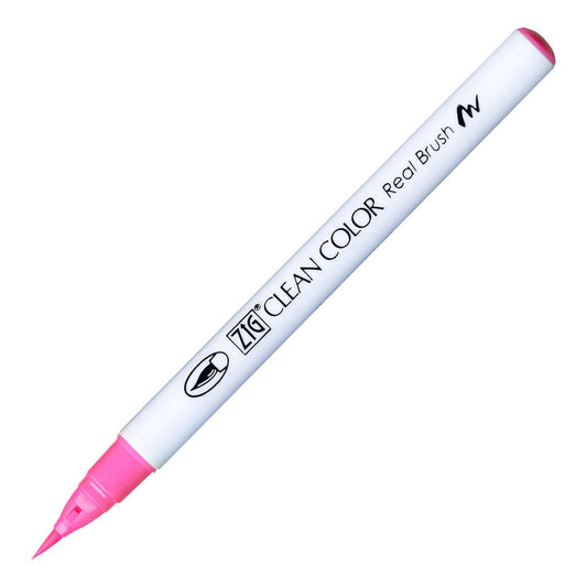 Zig Clean Color Real Brush Pembe Fırça Uçlu Kalem - Sanat, Çizim ve İllüstrasyon Marker Kalemi