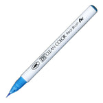Zig Clean Color Real Brush Cobalt Blue Fırça Uçlu Kalem - Sanat, Çizim ve İllüstrasyon Marker Kalemi