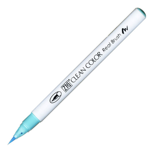 Zig Clean Color Real Brush Açık Mavi Fırça Uçlu Kalem - Sanat, Çizim ve İllüstrasyon Kalemi