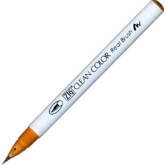Zig Clean Color Real Brush Açık Kahverengi Fırça Uçlu Kalem - Sanatsal Çizim, İllüstrasyon ve Kaligrafi İçin Marker