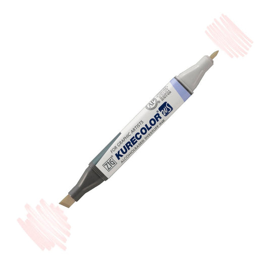 Zig Kurecolor Kc3000 Twin S Marker Kalem Puslu Pembe - Sanatsal Çizim ve İllüstrasyon Kalemi
