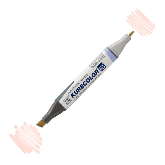 Zig Kurecolor Kc3000 Twin S Marker Kalem - Açık Pembe Sanat, Çizim ve Tasarım Kalemi