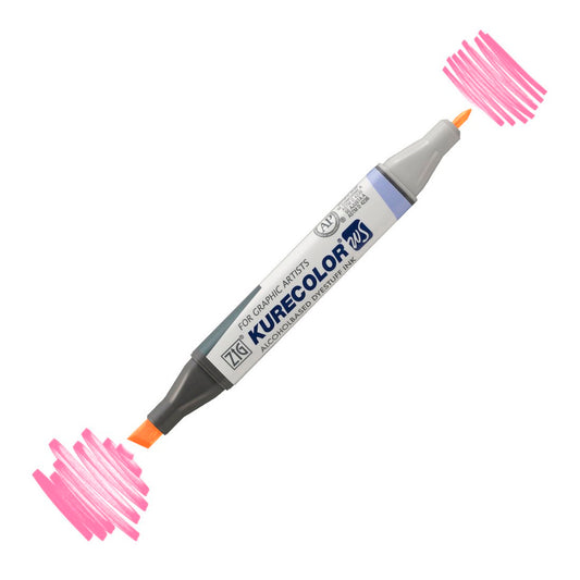 Zig Kurecolor Kc3000 Twin S Marker Kalem Açık Pembe - Sanat, Tasarım ve Çizim Kalemi