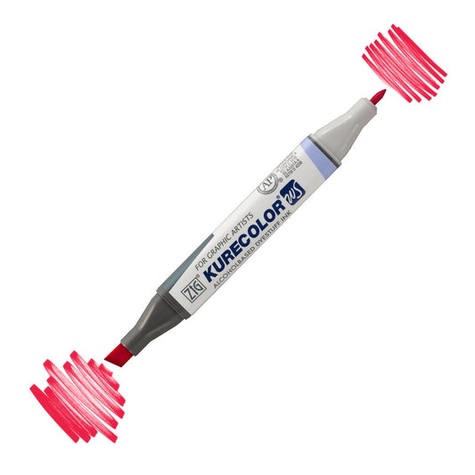 Zig Kurecolor Kc3000 Twin S Marker Kalem Şarap Kırmızısı - Sanatsal Çizim, İllüstrasyon ve Tasarım Kal