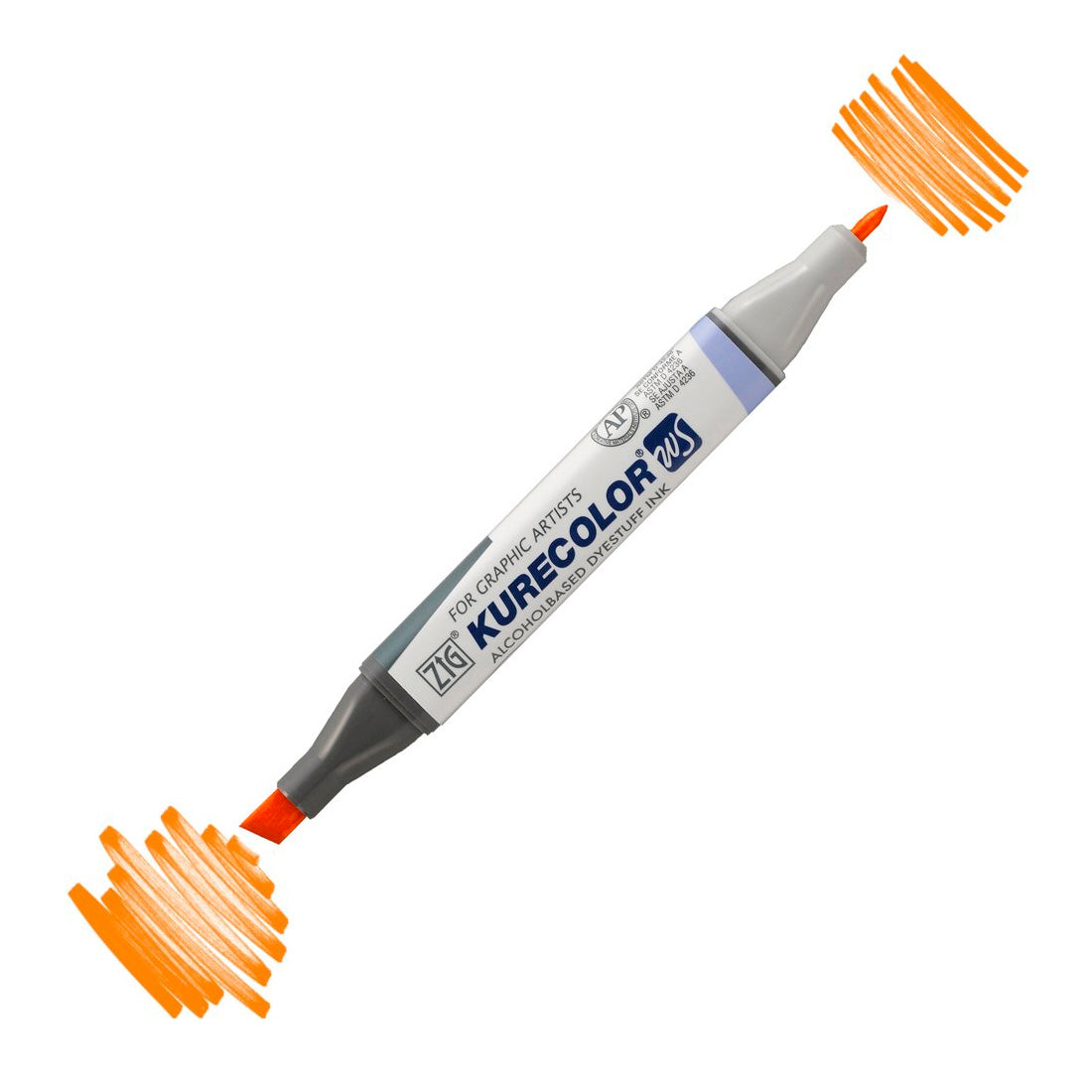 Zig Kurecolor Kc3000 Twin S Marker Kalem 406 Kadmiyum Turuncusu - Sanat, Çizim ve Tasarım Kalemi