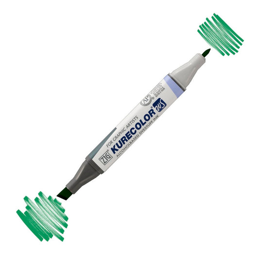 Zig Kurecolor Kc3000 Twin S Marker Kalem 506 Ocean Green - Sanatsal Çizim, Grafik ve Hediyelik Marker