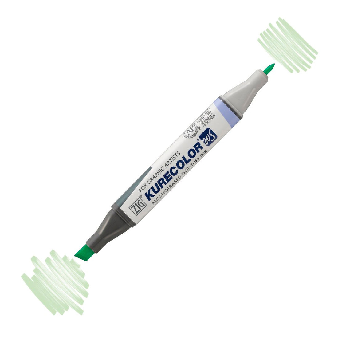 Zig Kurecolor Kc3000 Twin S Yeşil Gölge Marker Kalem - Çift Uçlu Sanat ve Çizim Kalemi