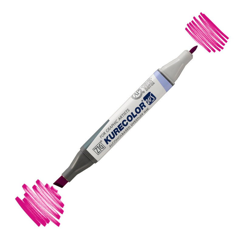 Zig Kurecolor Kc3000 Twin S Mor Marker Kalem - Sanat Çizim ve Tasarım Kalemi