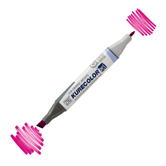 Zig Kurecolor Kc3000 Twin S Mor Marker Kalem - Sanat Çizim ve Tasarım Kalemi