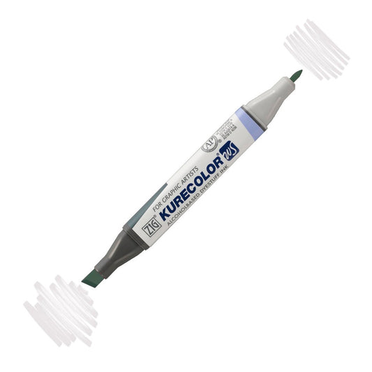 Zig Kurecolor Kc3000 Twin S Açık Gri Marker Kalem - Profesyonel Sanat, Çizim ve Tasarım Kalemi