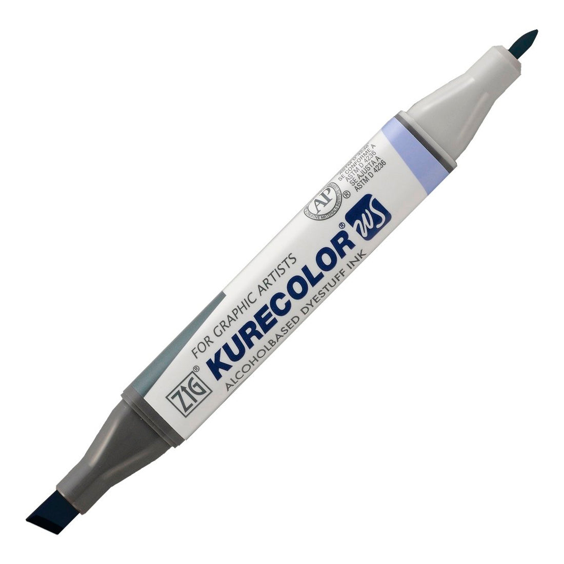 Zig Kurecolor Kc3000 Twin S Mavi Gri Marker Kalem - Sanat, Çizim ve Tasarım Kalemi